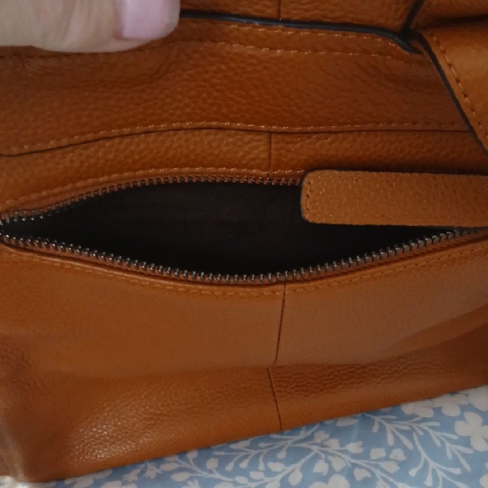 Tan Leather Backpack - Picture 4 of 8